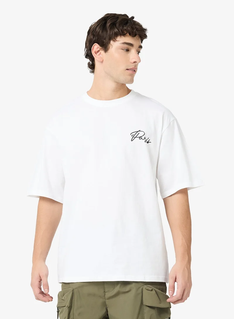 سفنتي فايف تيشيرتات مطبوعة برسومات مقاس عادي